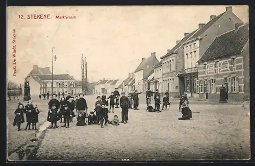 AK Stekene, Marktplaats