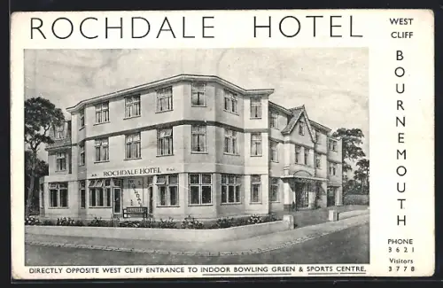 AK Bournemouth, West Cliff, Rochdale Hotel
