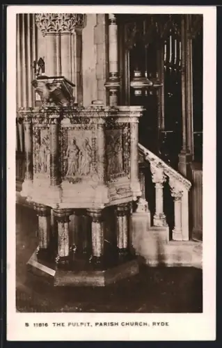 AK Ryde, Parish Church, The Pulpit
