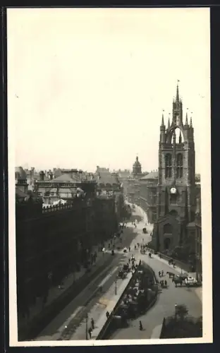 AK Newcastle-on-Tyne, Bird`s eye view of the city