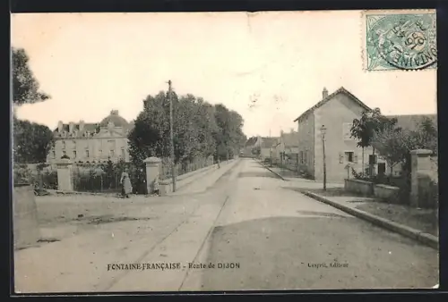 AK Fontaine-Francaise, Route de Dijon