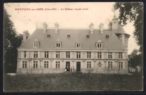 AK Montigny-sur-Aube, Le Chateau, facade nord