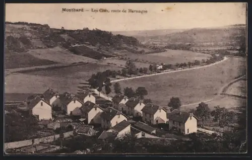AK Montbard, Les Citès, route de Marmagne