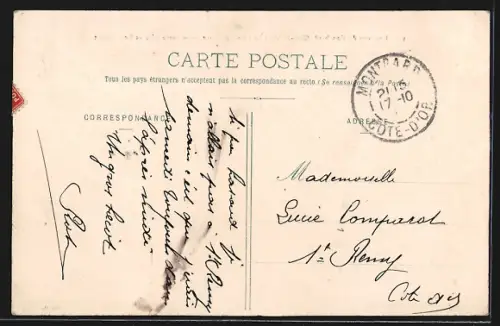 AK Montbard /C.-d`Or, Environs, Le Canal de Bourgogne entre Aisy et Rougemont