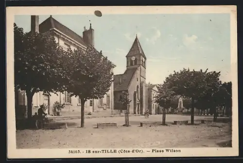AK Is-sur-Tille /C.-d`Or, Place Wilson