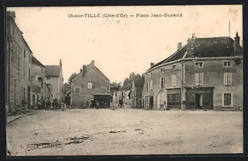 AK Is-sur-Tille, Place Jean-Durand