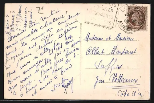 AK Grosbois-en-Montagne, Le Monument