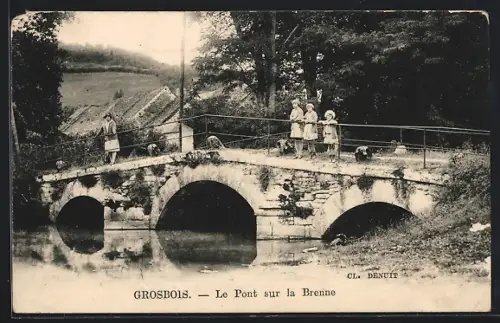 AK Grosbois, Le Pont sur la Brenne