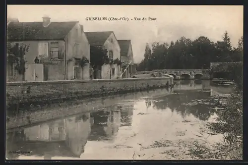 AK Griselles /C.-d`Or, Vue du Pont
