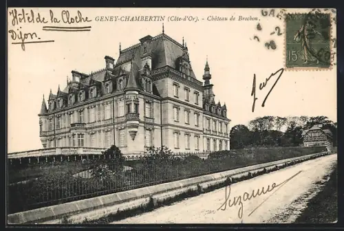 AK Geney-Chambertin /C.-d`Or, Chateau de Brochon