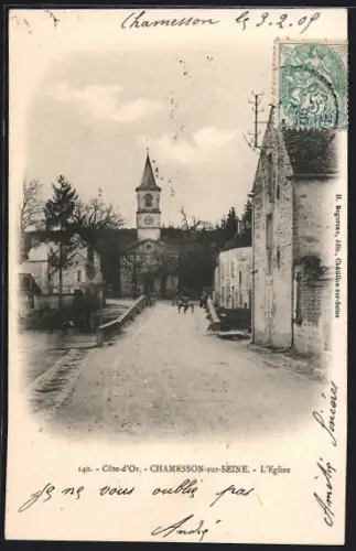 AK Chamesson-sur-Seine, L`Eglise