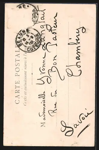 AK Beaune, La rue de Lorraine