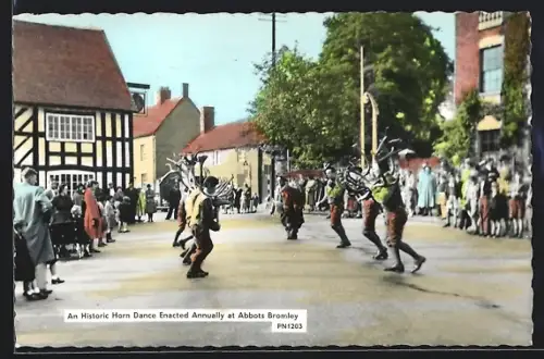 AK Abbots Bromley, An Historic Horn Dance enancted annually at Abbots Bromley