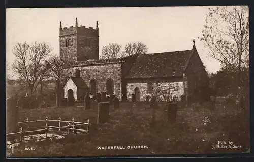 AK Waterfall, Waterfall Church, total view