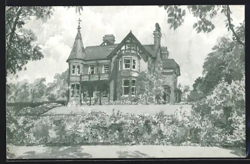 Künstler-AK Barlaston, Wedgewood Memorial College