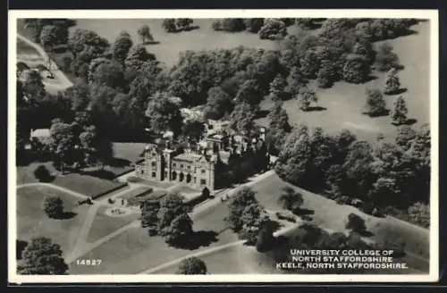 AK Keele, University College of North Staffordshire, Bird`s eye view