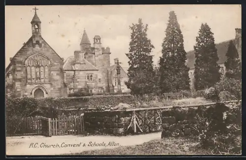 AK Alton, R. C. Church, Convent and Schools