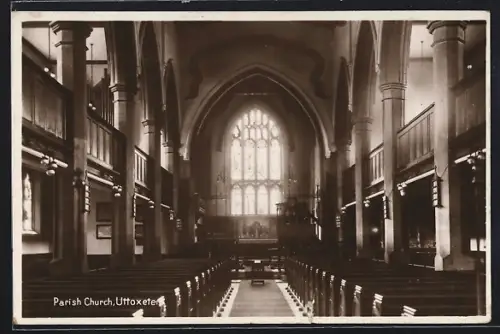 AK Uttoxeter, Parish Church, View of the nave