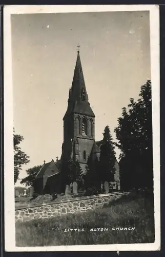 AK Little Ashton, Little Ashton Church, total view