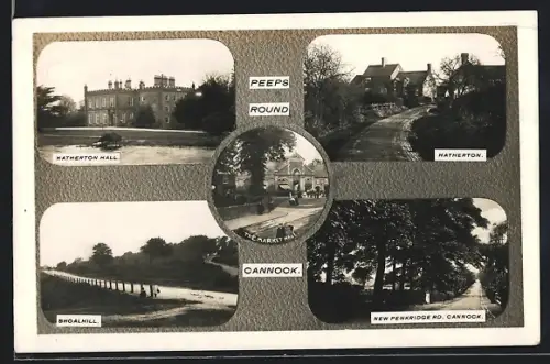 AK Cannock, Hatherton Hall, Shoalhill, New Penkridge Road, Market Hall