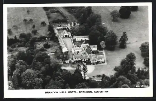 AK Brandon /Coventry, Brandon Hall Hotel, Bird`s eye view