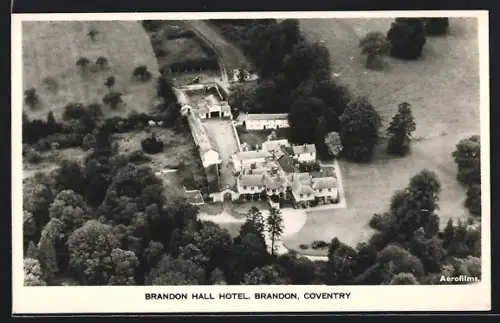 AK Brandon near Coventry, Brandon Hall Hotel, Bird`s eye view