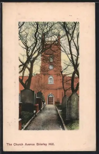 AK Brierly Hill, The Church Avenue