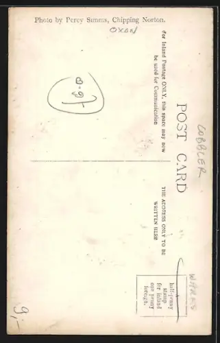 AK Long Compton, Entrance to Church, Cobblers Shop over Gateway