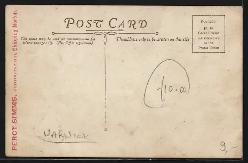 AK Little Compton, Baptist Sunday School 1908