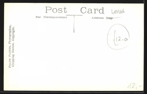 AK Little Compton, Church Fete 1933