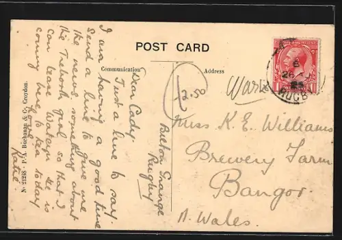 AK Rugby, Bilton Grange, Dining Hall