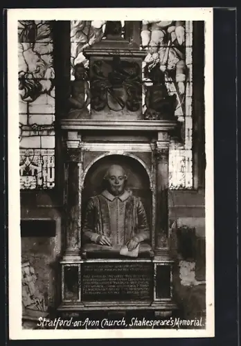AK Stratford-on-Avon, Stratford-on-Avon Church, Shakespeare`s Memorial