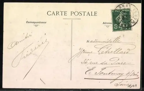 AK Épernay, La Champagne, Vue générale, prise de la côte Saint-Laurent