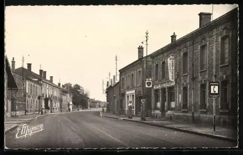 AK Pargny-sur-Saulx /Marne, La Grande Rue, Strassenpartie