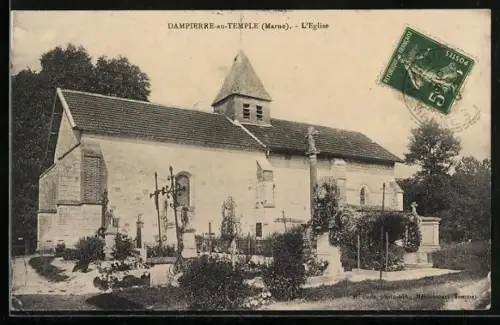 AK Dampierre au Temple, L'Eglise
