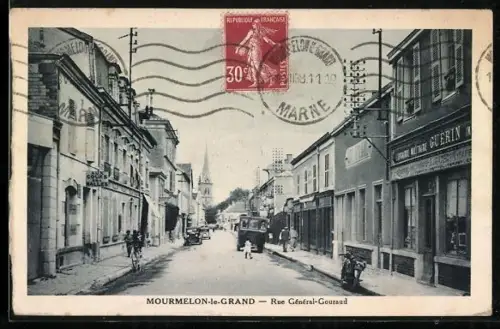 AK Mourmelon-le-Grand, Rue Général-Gouraud