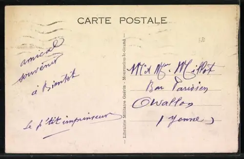 AK Mourmelon-le-Grand, Rue Général-Gouraud