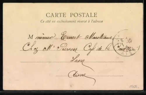 AK Épernay, Vue sur la Marne, Les Bains