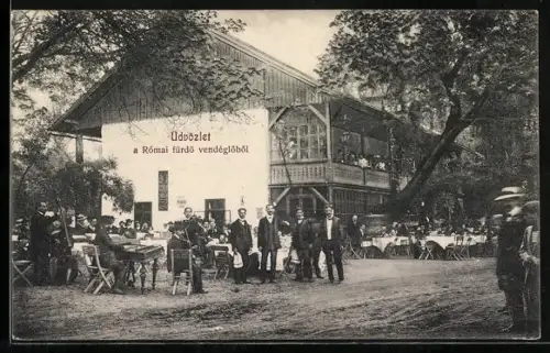 AK Budapest, Római fürdö vendéglöböl