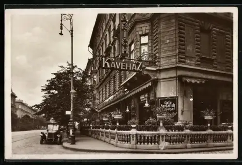 AK Budapest, Spolarich Kaffeehaus, József körut 37 /39