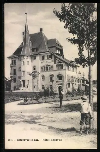 AK Estavayer-le-Lac, Hotel Bellevue