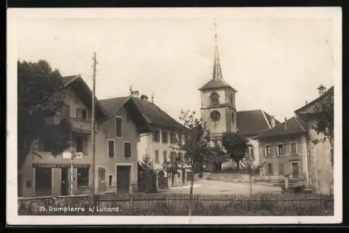 AK Dompierre sur Lucens, Eglise