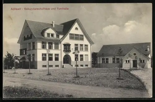 AK Adliswil, Sekundarschulhaus und Turnhalle