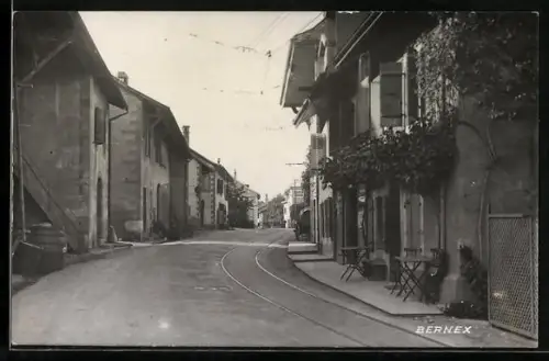 AK Bernex, Bahngleise im Ort