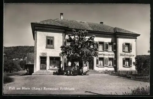 AK Full am Rhein, Restaurant Feldblume, Inh. P. Widmer-Augsburger