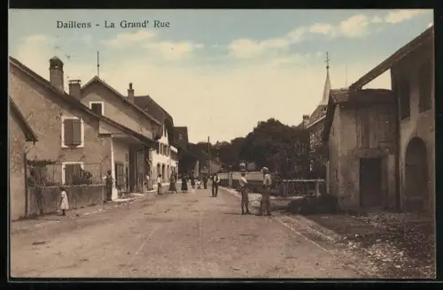 AK Daillens, La Grand` Rue