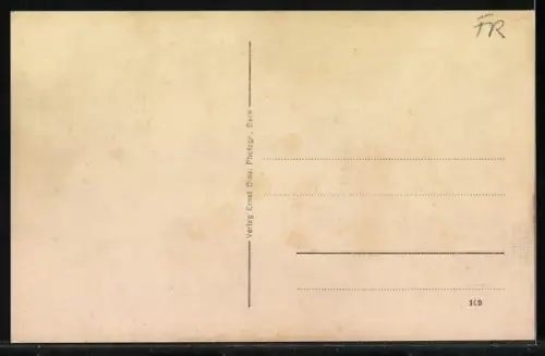 AK Fräschels, Gasthof z. Sternen mit Garten