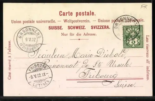 AK Orsonnens, Pensionnat de St. Marie