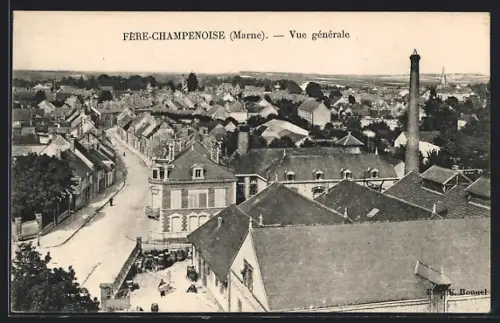 AK Fère-Champenoise, Vue générale
