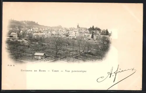 AK Verzy, Vue panoramique